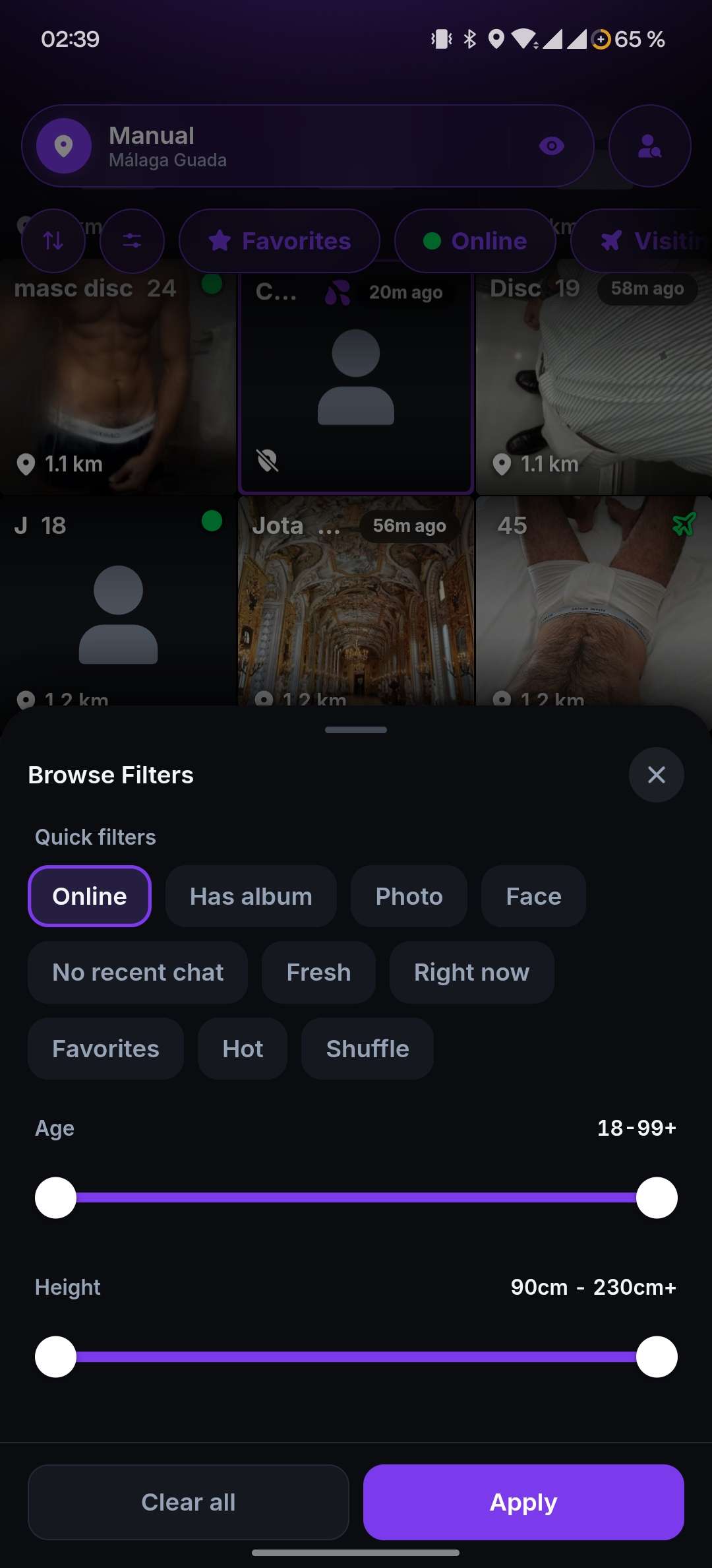 Free Grind: Filters for everything
